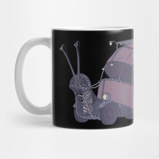 Mutant Vehicle - Snail Car - Burning Man Mug